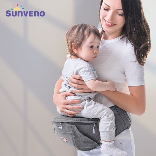 Asiento portador de bebé con soporte para la cintura